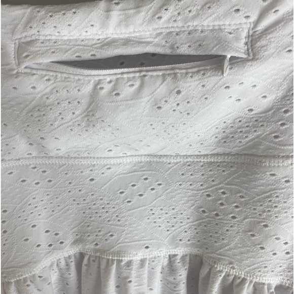 X by gotten pickleball/tennis/golf skirt/skort White Medium Used 1x Excellent - Picture 6 of 10